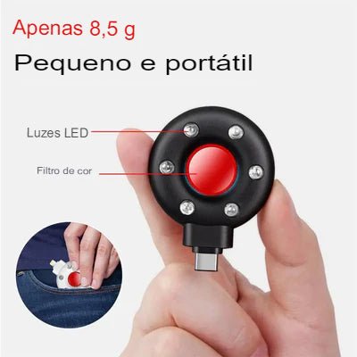 Detector de Câmera Espiã SpyFinder® - BemViver Store